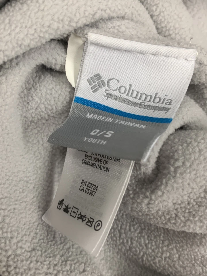 Columbia Knit Hat Fleece Lined Ear Flasps Youth Boys Girls ONE SIZE - Image 3 of 4