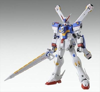 MG クロスーボン　ガンダムX0/X1/X2/X3 ver.ka 5点セット Premium Bandai MG 1/100 Cross Bone Gundam X3 Ver.Ka Plastic Model