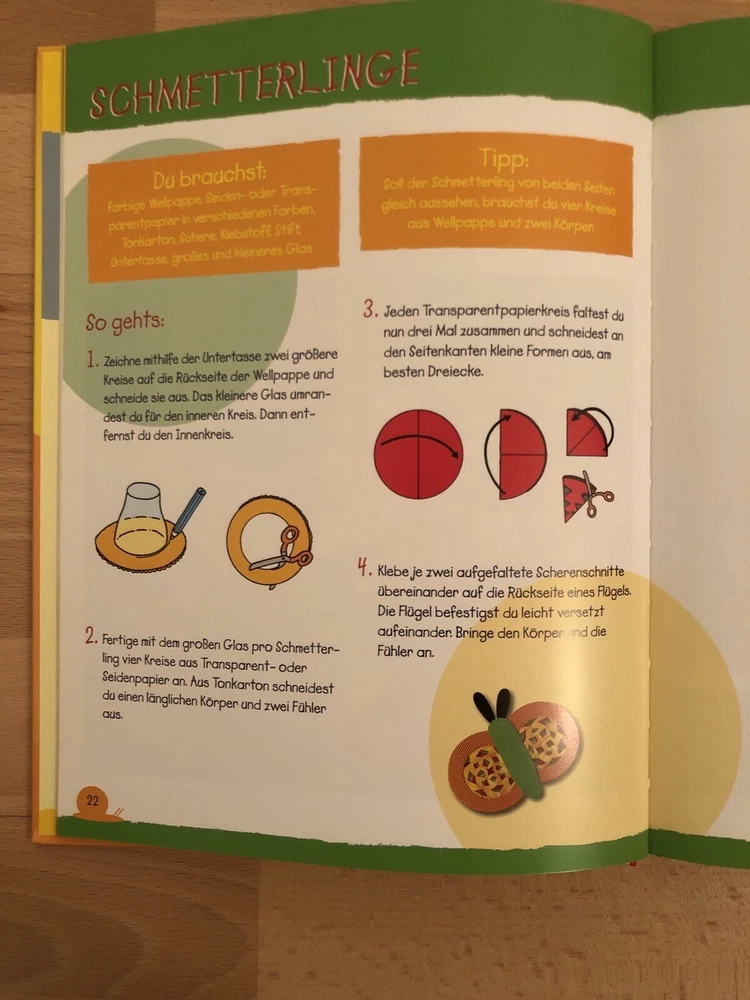 Allererstes Basteln für kleine Hände