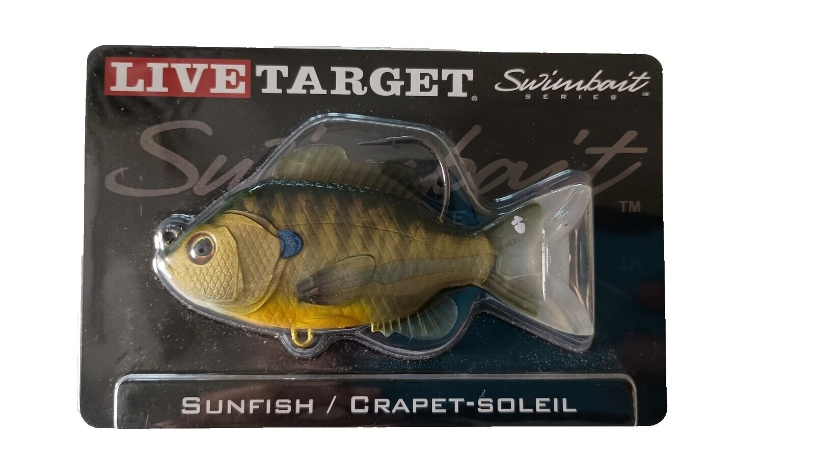 LIVETARGET Cabeça Chata iscas de pesca em água doce