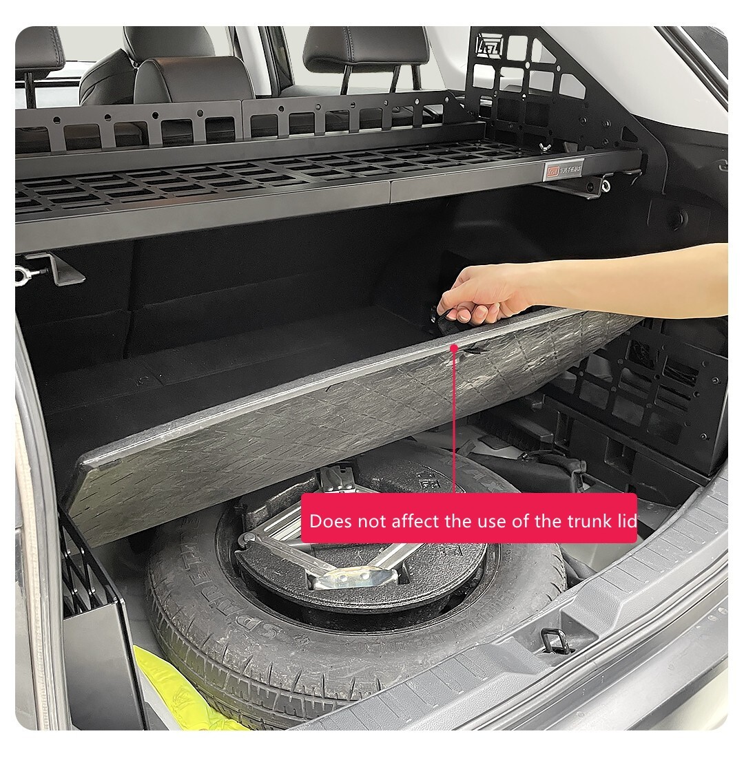 for Toyota RAV4 2019-2024 Storage Box Rear Trunk Organizer Luggage
