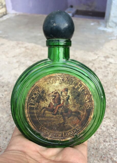 Vintage Selten Trooper 1854 Royal Hussab Yardely Moschus Eau De Flasche London