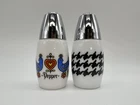 Vintage Gemco Salt & Pepper Shakers Bird of Paradise Friendship Pepper And Other