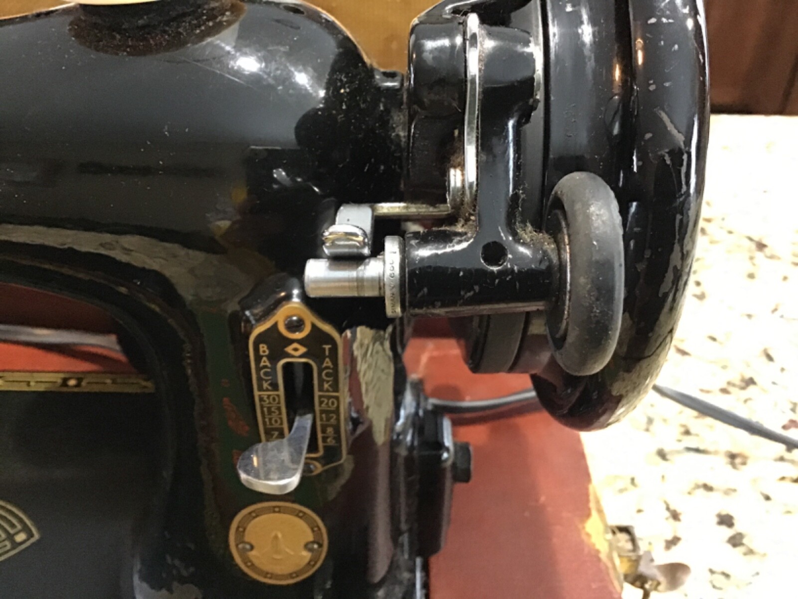 Vintage Singer Sewing Machine BZ 158 99K Works eBay