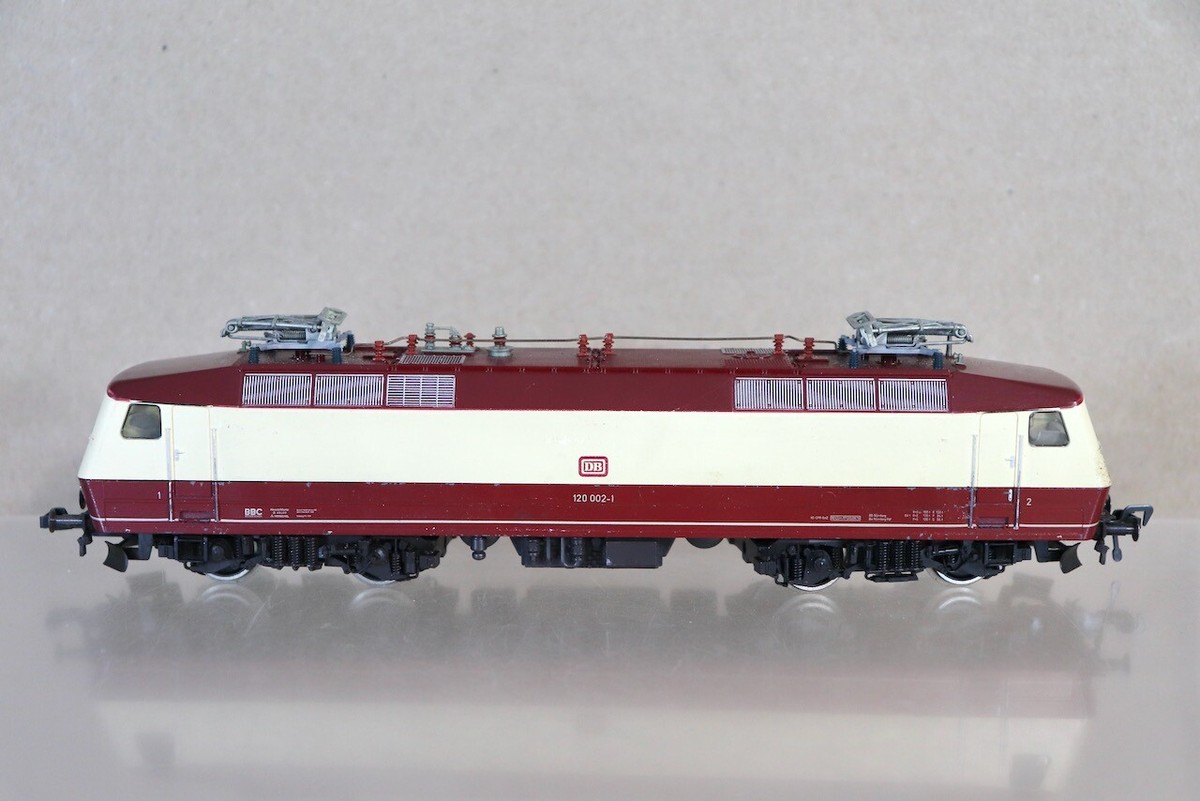 鉄道模型 HO FLEISCHMANN DB120 FLEISCHMANN 4350 DB CLASS BR 120 002-1 ELECTRIC LOCOMOTIVE