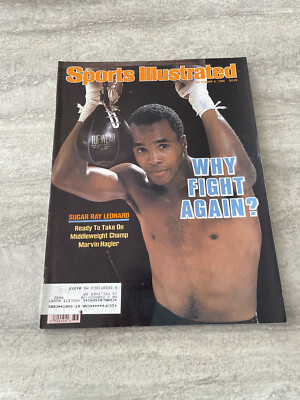 Sports Illustrated Magazine ~ 8 September 1986 ~  Sugar Ray Leonard