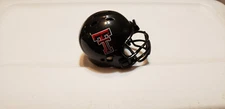 TEXAS TECH RED RAIDERS  BIG 12 #1308 FOOTBALL POCKET PRO HELMET RIDDELL
