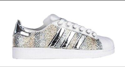 Chaussures Adidas Superstar avec Paillettes et avec Dentelle Plus 