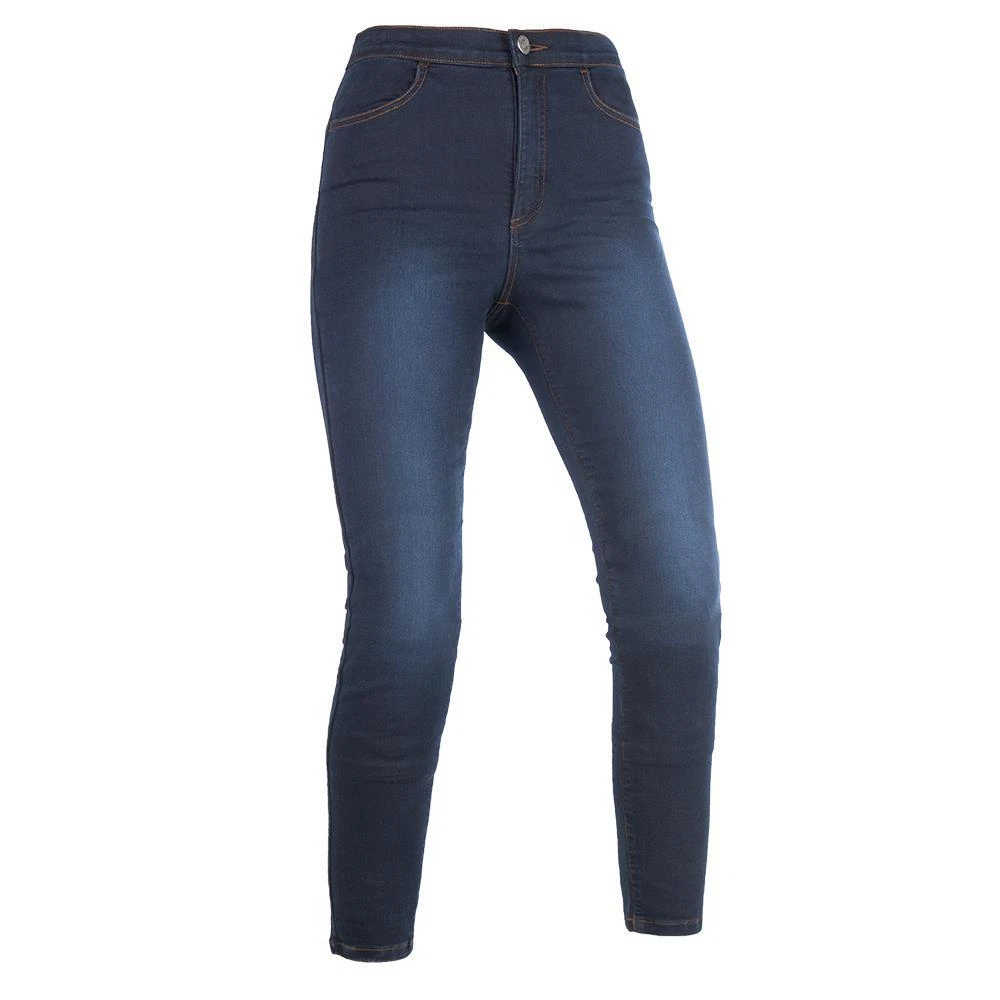 Oxford Super 2.0 Ladies Motorcycle Jeggings Aramid Motorbike Womens Jeans  Indigo