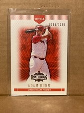 ADAM DUNN 2007 TOPPS TRIPLE THREADS /1350 #8
