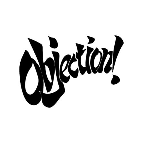 Objection - Ace Attorney Vinyl Decal Computer Bumper Sticker Window Stickers - Picture 1 of 1