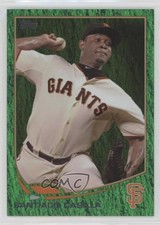 2013 Topps Emerald Foil Santiago Casilla #333 1h5