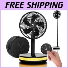 Portable Rechargeable Fan - Wireless  Foldable - 4 Speeds