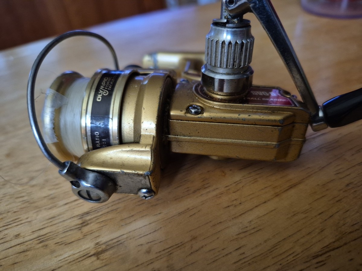 Olympic Spinning Reel GVO-5 Series Vintage Special Alloy Forged