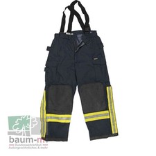 Feuerwehrhose Schutzhose Überhose Arbeitshose Dunkelblau Aramid Firefighter