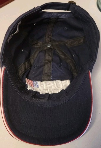 Cappello berretto baseball Bush Cheney 2004 elezioni repubblicane taglia unica ricamo vintage - Foto 7 di 8