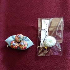 Japanese Style Accessory Clip and Strap Set, Handmade in Japan