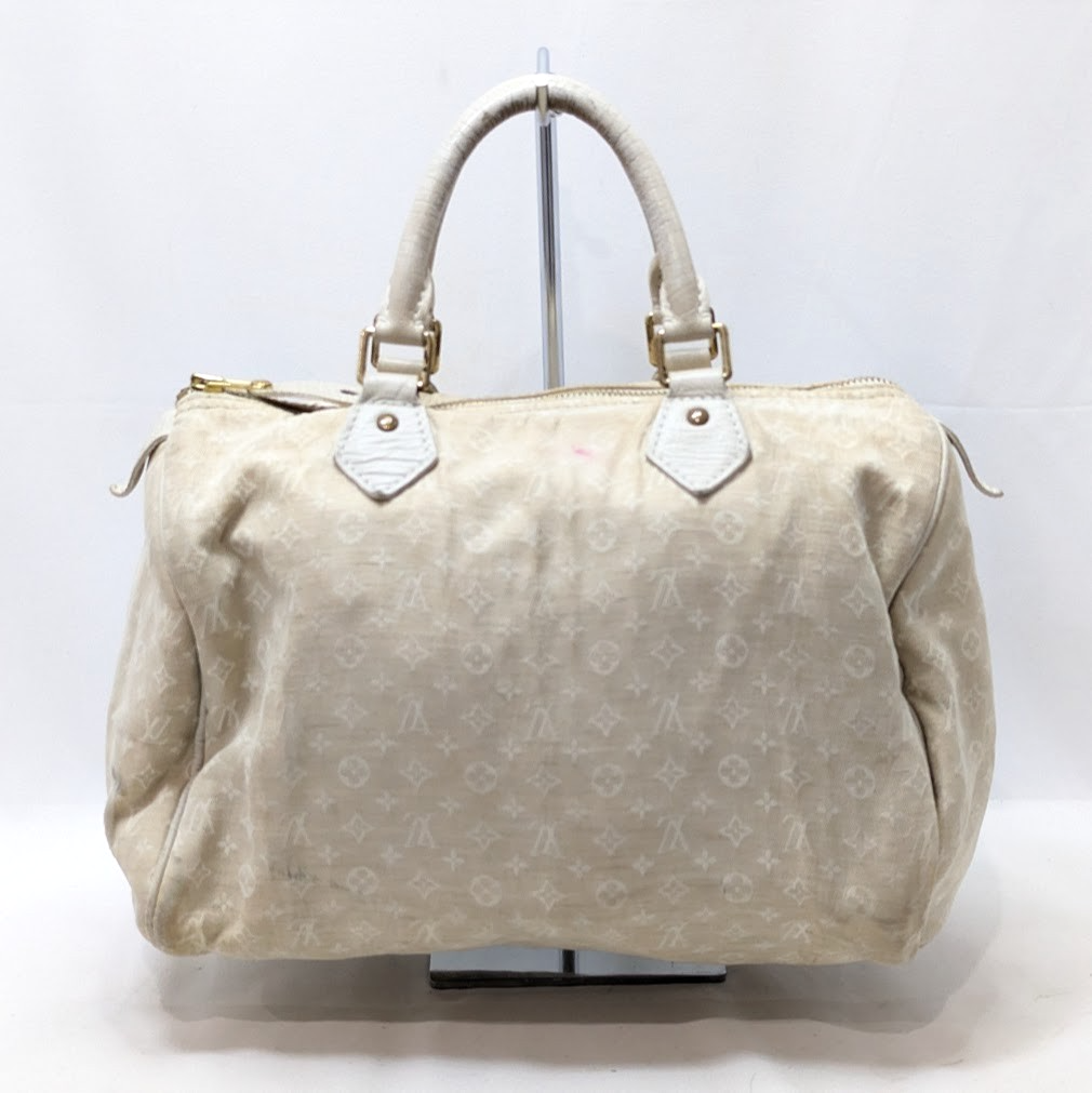 LOUIS VUITTON Monogram Mini Lin Speedy 30 Handbag M95319 SP1026