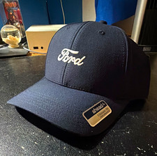 Ahead Ford Logo Embroidered Blue Mens Basebal...