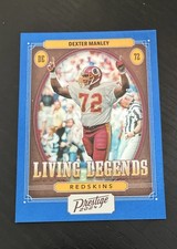 2024 Panini Prestige Living Legends Dexter Manley #LL-DMY Xtra Points Blue /249