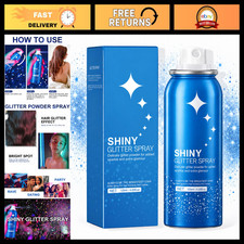 Long-Lasting Body Glitter Spray - Perfect for Parties, Stage, Carnival Makeup, 4