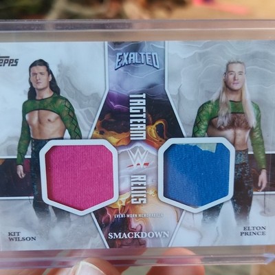Topps 2025 Exalted WWE Tag Team Relics Memorabilia TT-WP Wilson Prince