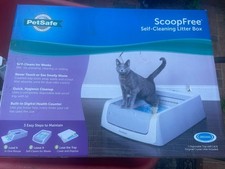 PetSafe ScoopFree Crystal Pro Self-Cleaning Cat Litter Box PAL00-16805 New