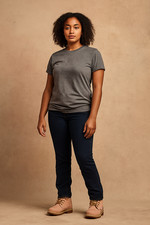 PRO ASTMF Subtle Pink Nubuck Leather Boots Safety Steel Toe, Women's US 7M LNWOB