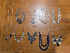 Statement Necklace Lot | Chunky Beaded Bib Necklaces | Boutique Style | Wearable