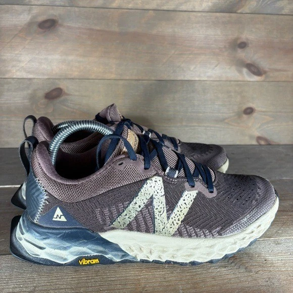New Balance Fresh Foam Hierro V6 Mujer Talla 8 Zapatos Marrón Trail Running Zapatilla Foto 2 de 4