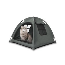 Portable Pet Tent House for Indoor  Outdoor Use - Easy Access Cat Nest Witho...
