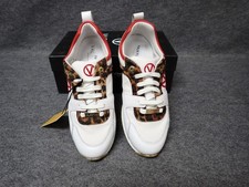 NEW Valentino Iris Italian Leather Sneaker White Women's Size 9 SS35