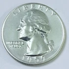 1959 Proof Washington Quarter 90% Silver MINT STATE DETAILS FREE SHIPPING #7531