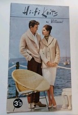 Hi Fi Knits Knitting Book Villawool  Vintage ...