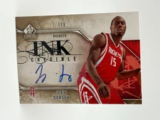 2009-10 Upper Deck Ink Basketball Joey Dorsey Auto Card /499 Houston Rockets