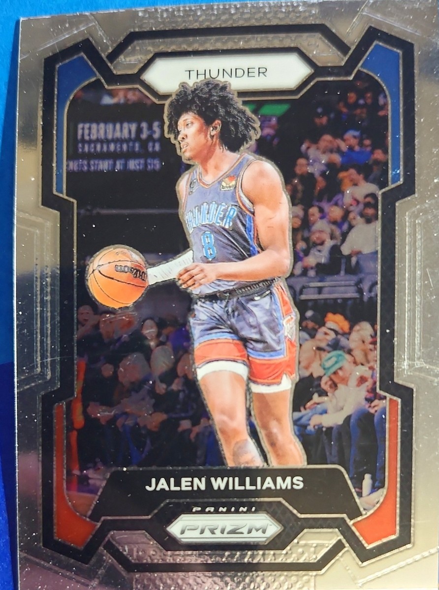 Jalen Williamsゲームジャージ(2023)L Jalen Williams Oklahoma City Thunder 2023-2024 Game Worn