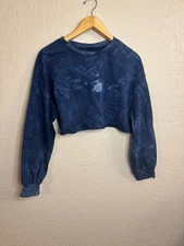 Shein Women Crop Top Sweater Tie Dye Size L