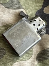 1960s Vintage Zippo Insert - INSERT ONLY - Rare Red Felt - Lot #23