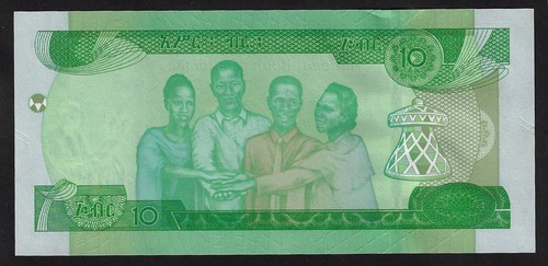 ETIOPIA 10 BIRR 2020 P-53 GEMMA UNC - Foto 2 di 2