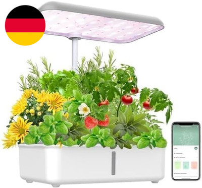 Hydroponisches Anzuchtsystem Con Wifi, 14Pods Smart Garden Mit Led Pflanzenlampe