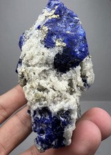 41 GM Lazurit kombinierte Pyrit Kristalle auf Matrix aus Badakhshan Afghanistan