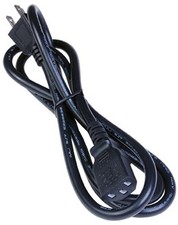 Elation ECIEC-6 Power Cable 6Ft Cord Black Heavy Duty Pro Lighting Dmx Cable