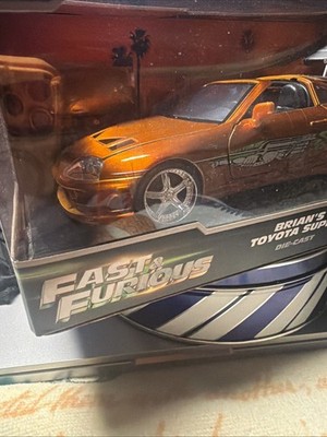 Jada 1/24 Fast & Furious Toyota Supra Brush Finish 