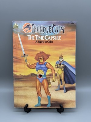 Vintage ThunderCats The Time Capsule Story To Color Kirk PB Multicolor 1986 USA