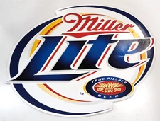 Large Miller lite beer sticker logo vinyl decal 20"x15"