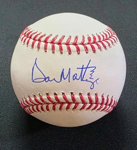 Don Mattingly Signed Baseball Autographed MLB Rawlings JSA COA