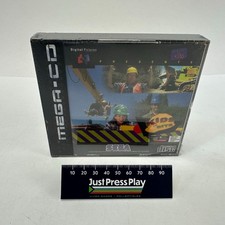 New Factory Sealed Kids On Site Game for Sega Mega CD