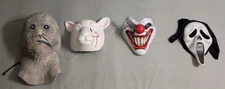 Horror Mask Halloween Lot. Highly Collectible! (Please Read The Description)⬇️⬇️