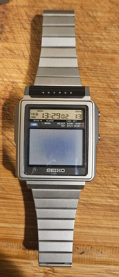 希少　セイコーヴィンテージ「テレビウオッチ」（DAX002 T001-5010） SEIKO T001-5010 DX-02 Second Edition JAMES BOND LCD TV TELEVISION