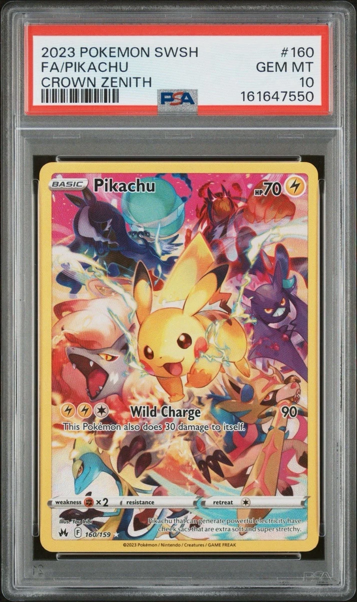 Pokémon TCG Grade 10 Pikachu Individual Collectible Card Game